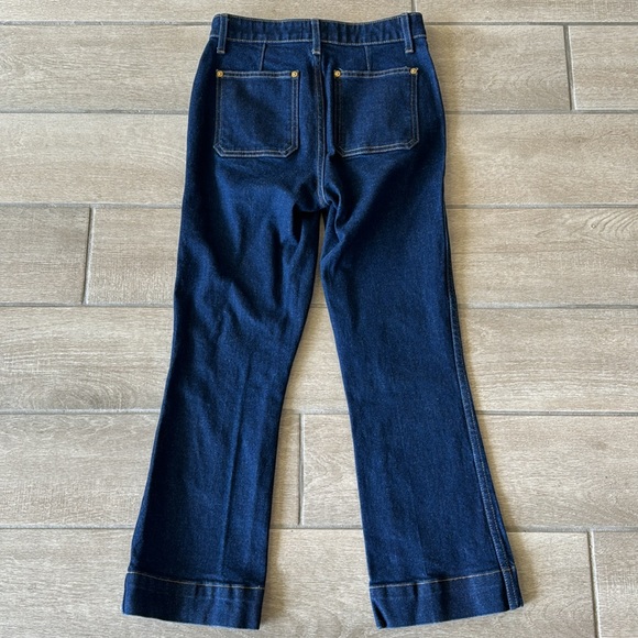 KHAITE The Raquel Crop Jean in Raw Size: 26 - Picture 7 of 9